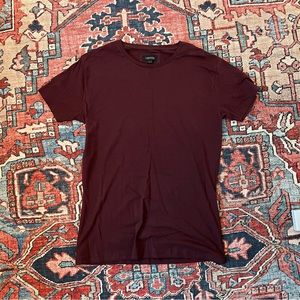 Zanerobe maroon tee medium